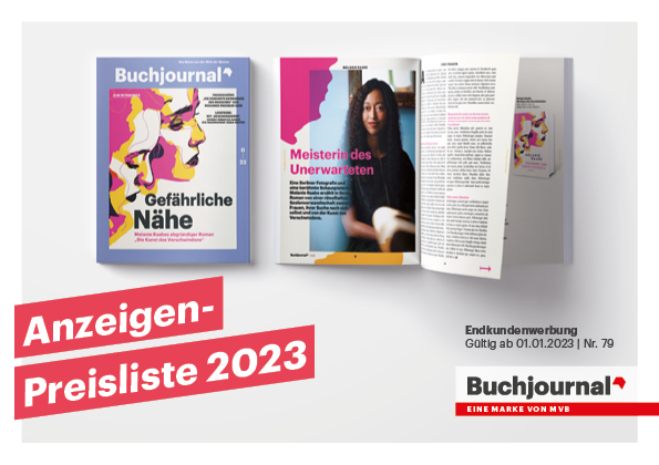 Buchjournal Mediadaten 2023